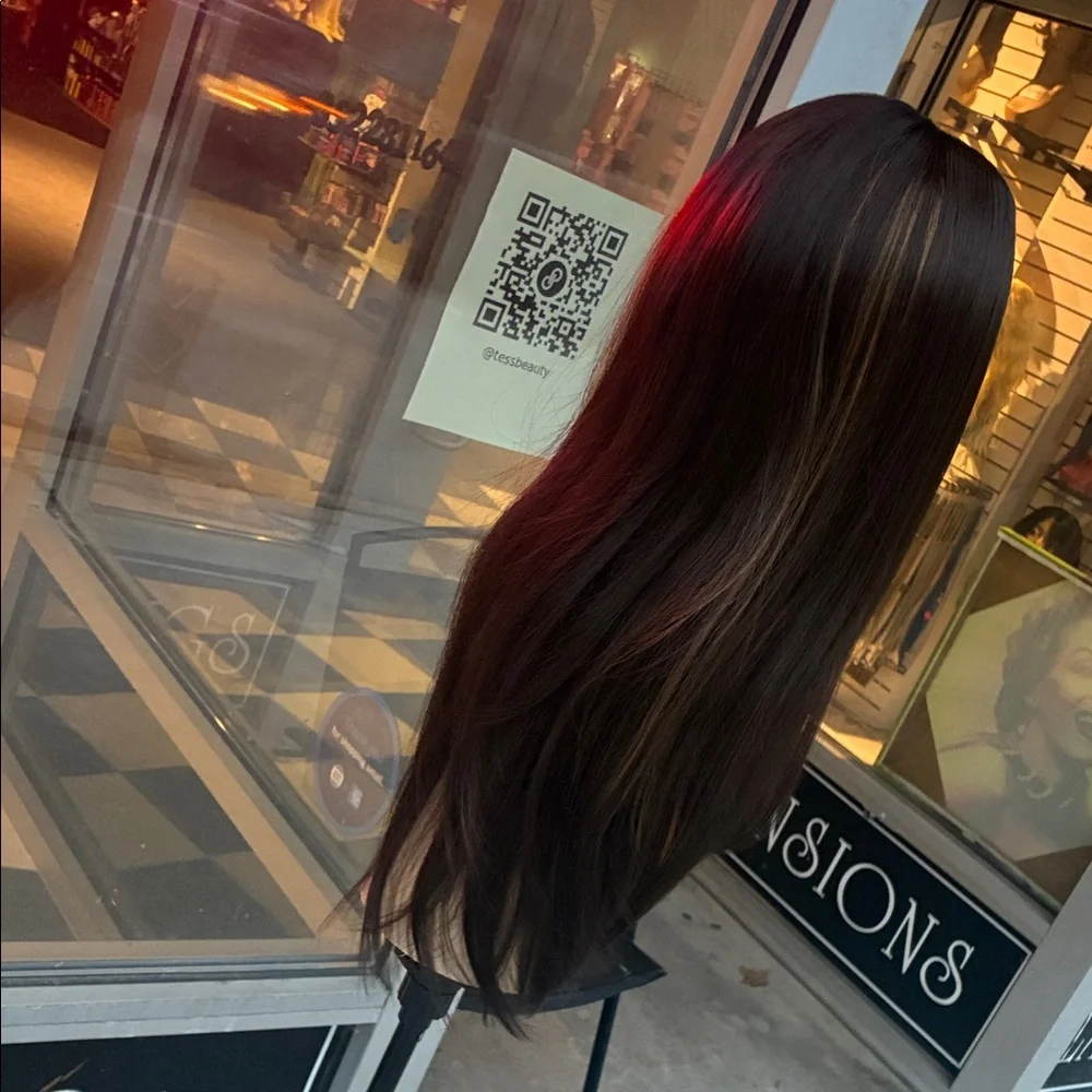 Elegant Brown Women's Wig - Picture 4 of 16